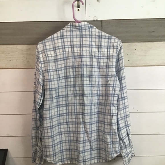 Back To School Ralph Lauren Shirt Mens Size S 100% Linen - Picture 4 of 9